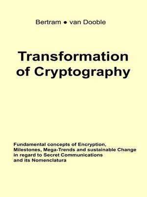cover image of Transformation of Cryptography